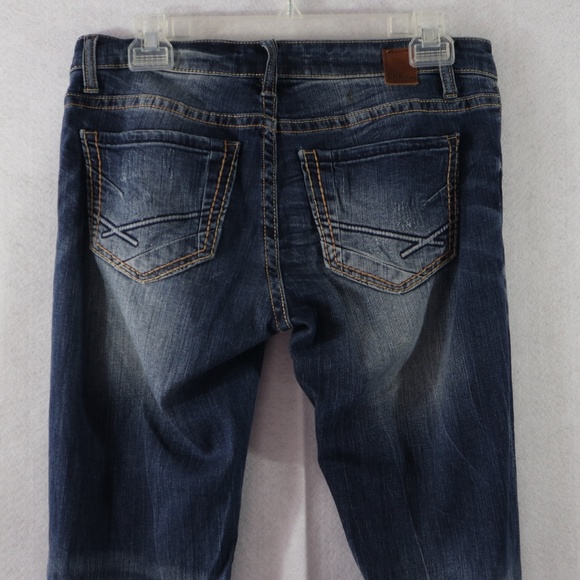 BKE Distressed Skinny Jeans BUCKLE 26 31.5 Inseam - Picture 7 of 8